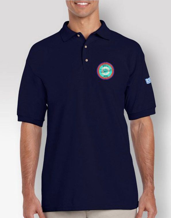 Polo Safran Navy Bell